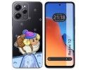 Funda Silicona Transparente compatible con Xiaomi Redmi 12 diseño Cabra Dibujos