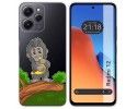 Funda Silicona Transparente compatible con Xiaomi Redmi 12 diseño Mono Dibujos