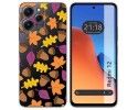 Funda Silicona Transparente compatible con Xiaomi Redmi 12 diseño Otoño Dibujos