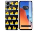 Funda Silicona Transparente compatible con Xiaomi Redmi 12 diseño Pato Dibujos