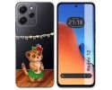 Funda Silicona Transparente compatible con Xiaomi Redmi 12 diseño Suricata Dibujos