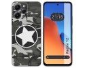 Funda Silicona compatible con Xiaomi Redmi 12 diseño Camuflaje 02 Dibujos