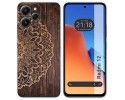 Funda Silicona compatible con Xiaomi Redmi 12 diseño Madera 06 Dibujos