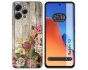 Funda Silicona compatible con Xiaomi Redmi 12 diseño Madera 08 Dibujos