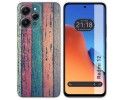 Funda Silicona compatible con Xiaomi Redmi 12 diseño Madera 10 Dibujos