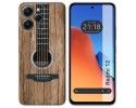 Funda Silicona compatible con Xiaomi Redmi 12 diseño Madera 11 Dibujos