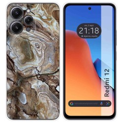 Funda Silicona compatible con Xiaomi Redmi 12 diseño Mármol 14 Dibujos
