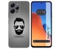 Funda Silicona compatible con Xiaomi Redmi 12 diseño Barba Dibujos