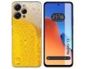 Funda Silicona compatible con Xiaomi Redmi 12 diseño Cerveza Dibujos