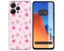 Funda Silicona compatible con Xiaomi Redmi 12 diseño Flores Dibujos