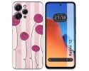 Funda Silicona compatible con Xiaomi Redmi 12 diseño Flores Vintage Dibujos