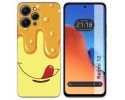 Funda Silicona compatible con Xiaomi Redmi 12 diseño Helado Vainilla Dibujos