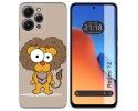 Funda Silicona compatible con Xiaomi Redmi 12 diseño Leon Dibujos