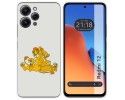 Funda Silicona compatible con Xiaomi Redmi 12 diseño Leones Dibujos