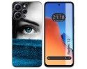 Funda Silicona compatible con Xiaomi Redmi 12 diseño Ojo Dibujos