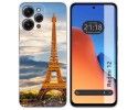 Funda Silicona compatible con Xiaomi Redmi 12 diseño Paris Dibujos