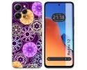 Funda Silicona compatible con Xiaomi Redmi 12 diseño Radial Dibujos