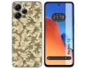 Funda Silicona compatible con Xiaomi Redmi 12 diseño Sand Camuflaje Dibujos