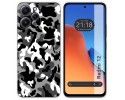 Funda Silicona compatible con Xiaomi Redmi 12 diseño Snow Camuflaje Dibujos