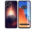 Funda Silicona compatible con Xiaomi Redmi 12 diseño Tierra Dibujos