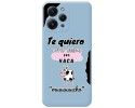 Funda Silicona Líquida Azul compatible con Xiaomi Redmi 12 diseño Vaca Dibujos