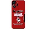 Funda Silicona Líquida Roja compatible con Xiaomi Redmi 12 diseño Vaca Dibujos