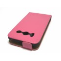 Funda Piel Premium Ultra-Slim Huawei Ascend Y300 Rosa / Fucsia