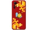 Funda Silicona Líquida Roja compatible con Xiaomi Redmi Note 12S diseño Abeja Dibujos