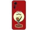 Funda Silicona Líquida Roja compatible con Xiaomi Redmi Note 12S diseño Culo Natural Dibujos