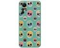 Funda Silicona Líquida Verde compatible con Xiaomi Redmi Note 12S diseño Catrina Dibujos