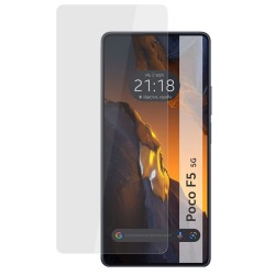 Protector Cristal Templado compatible con Xiaomi Poco F5 5G Vidrio