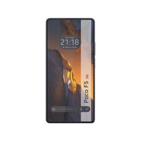 Protector Cristal Templado compatible con Xiaomi Poco F5 5G Vidrio