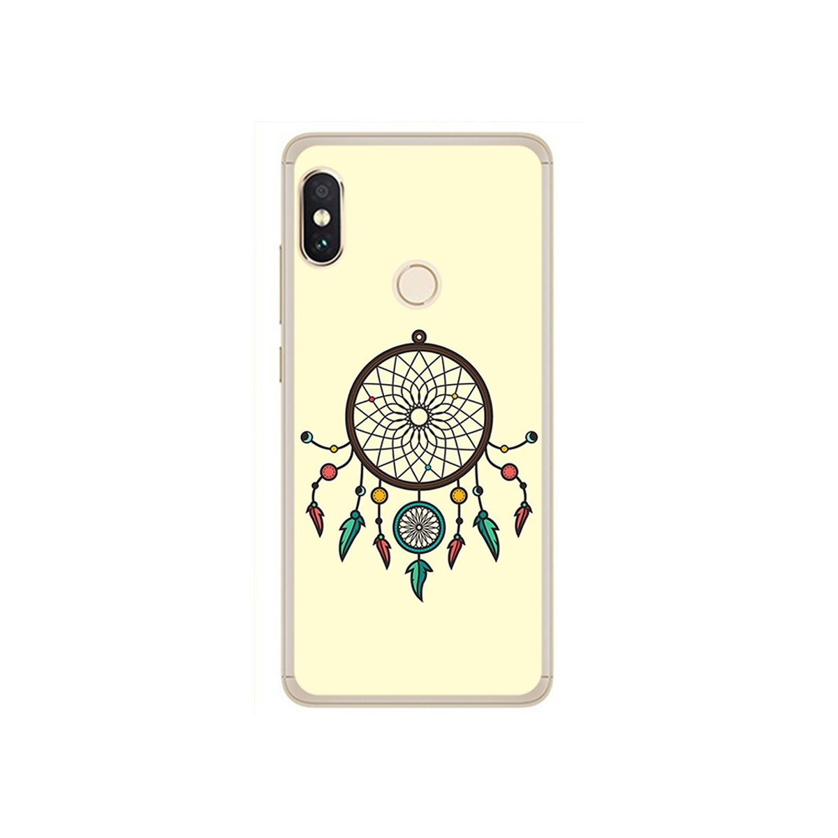 Funda Gel Tpu para Xiaomi Redmi Note 5 / Note 5 Pro Diseño Atrapasueños Dibujos