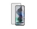 Protector Cristal Templado Completo 5D Full Glue Negro para Motorola Moto G23 Vidrio