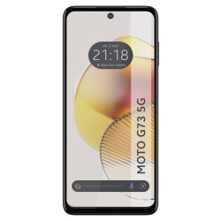 Protector Cristal Templado Completo 5D Full Glue Negro para Motorola Moto G73 5G Vidrio 2