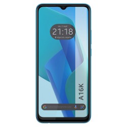 Protector Cristal Templado Completo 5D Full Glue Negro para Oppo A16K Vidrio 2