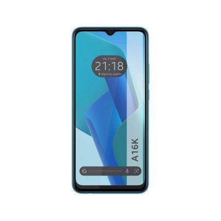 Protector Cristal Templado Completo 5D Full Glue Negro para Oppo A16K Vidrio