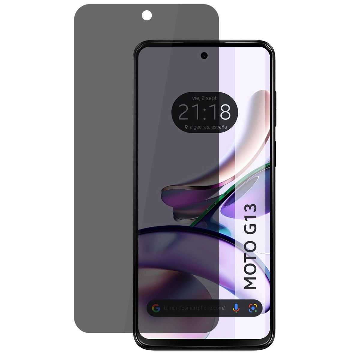 Protector Pantalla Hidrogel Privacidad Antiespías para Motorola Moto G13