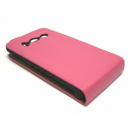 Funda Piel Premium Ultra-Slim Huawei Ascend Y300 Rosa / Fucsia