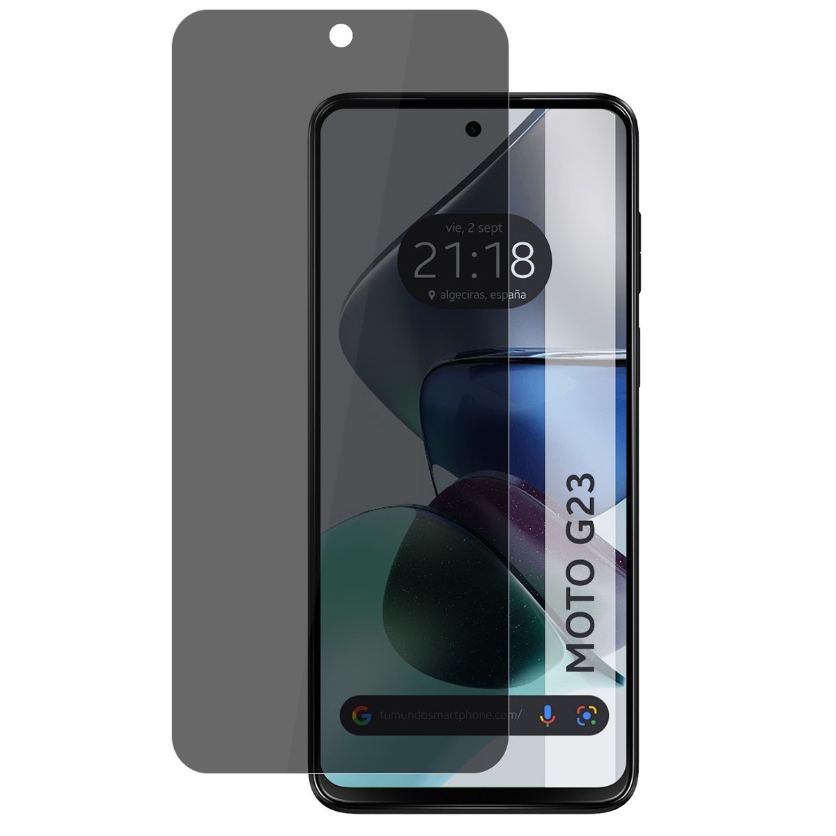 Protector Pantalla Hidrogel Privacidad Antiespías para Motorola Moto G23
