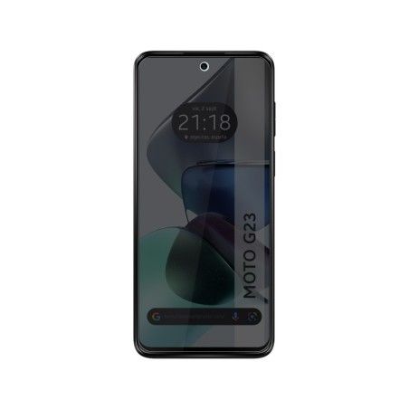 Protector Pantalla Hidrogel Privacidad Antiespías para Motorola Moto G23