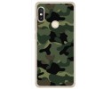 Funda Gel Tpu para Xiaomi Redmi Note 5 / Note 5 Pro Diseño Camuflaje Dibujos