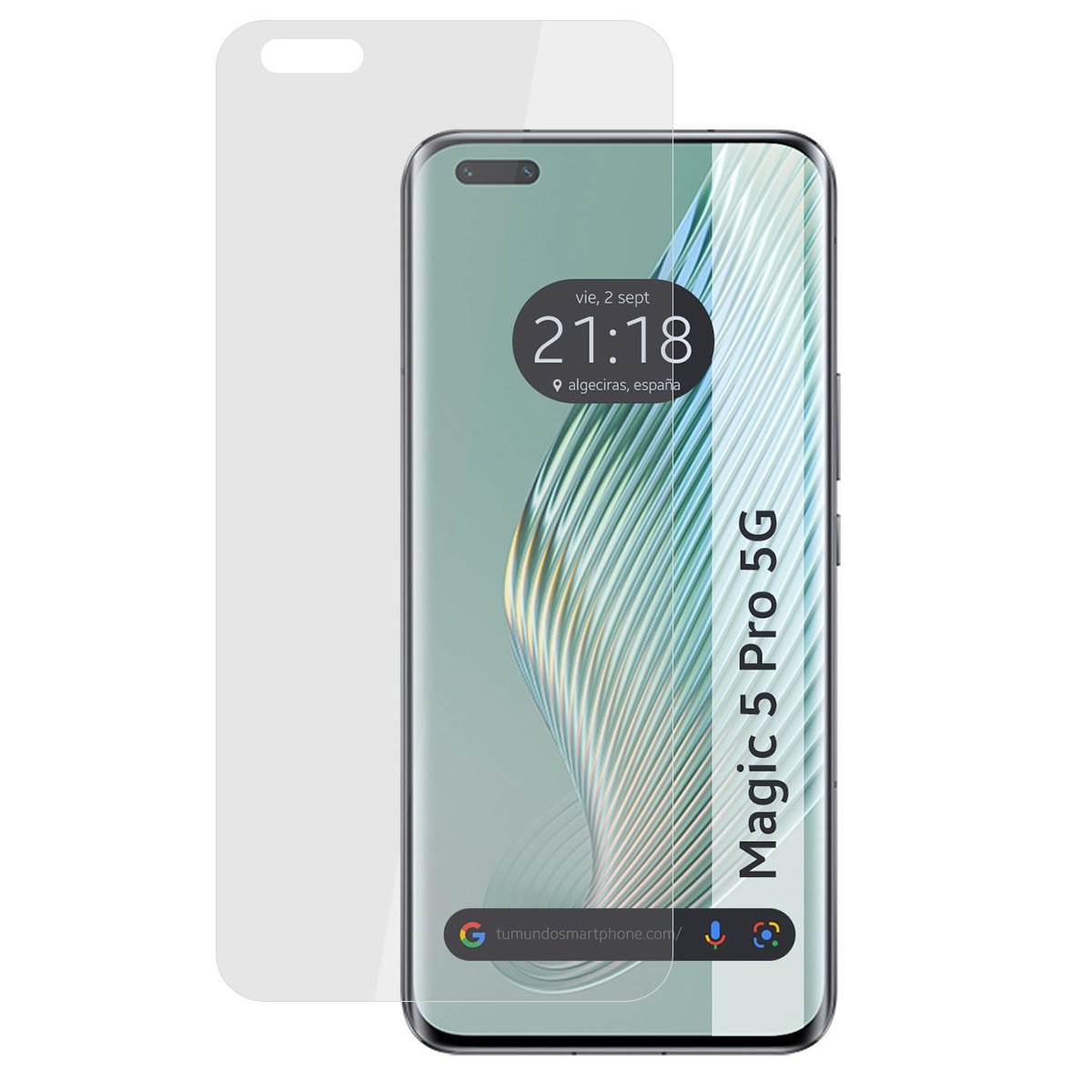 Protector Pantalla Hidrogel Mate Antihuellas para Huawei Honor Magic 5 Pro 5G