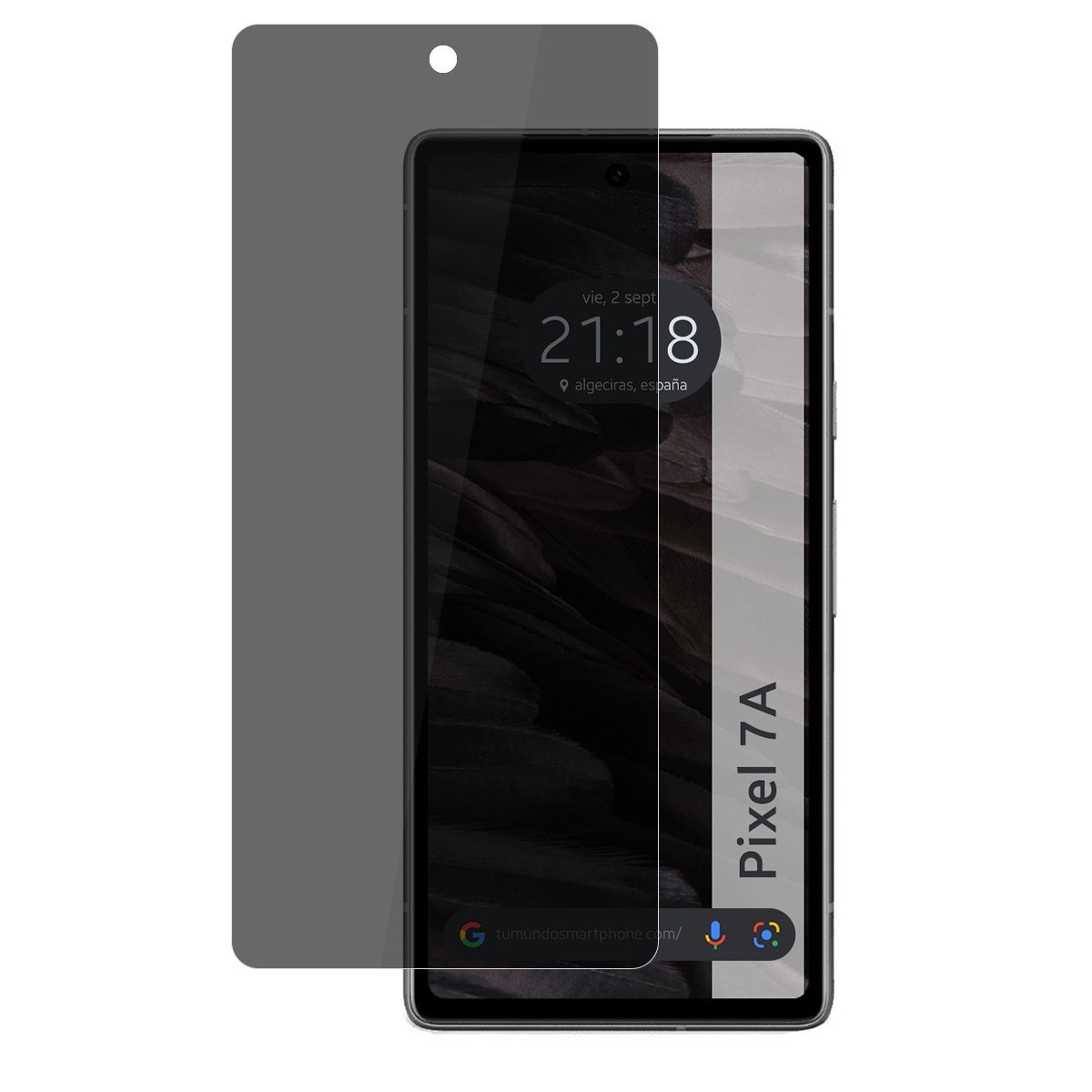 Protector Pantalla Hidrogel Privacidad Antiespías para Google Pixel 7a 5G