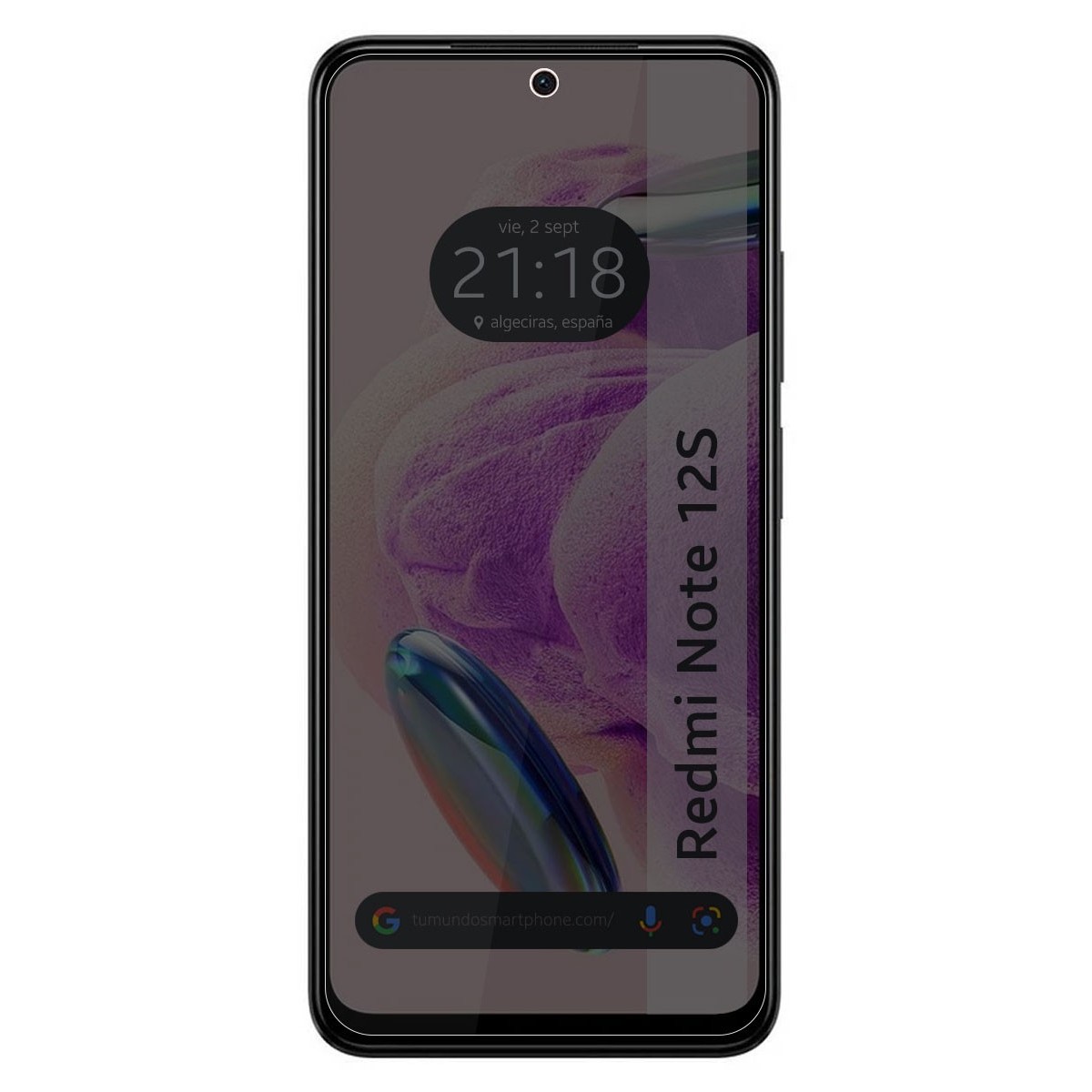 Protector Pantalla Hidrogel Privacidad Antiespías compatible con Xiaomi Redmi Note 12S