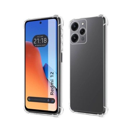 Funda Silicona Antigolpes Transparente compatible con Xiaomi Redmi 12