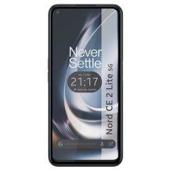 Protector Cristal Templado Completo 5D Full Glue Negro para Oneplus Nord CE 2 Lite 5G Vidrio 2