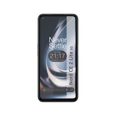 Protector Cristal Templado Completo 5D Full Glue Negro para Oneplus Nord CE 2 Lite 5G Vidrio