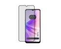 Protector Cristal Templado Completo 5D Full Glue Negro para Oppo A57s Vidrio