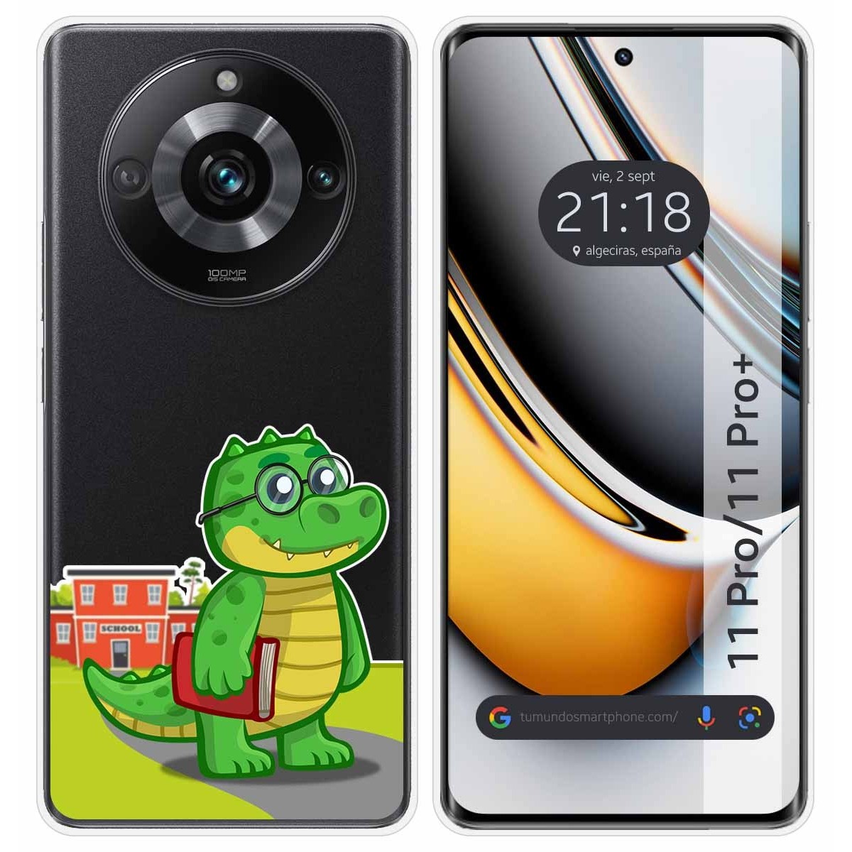 Funda Silicona Transparente para Realme 11 Pro / 11 Pro+ Plus 5G diseño Coco Dibujos